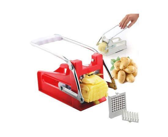 Premium Stainless Steel Potato French Fry Cutter - Professional Kitchen Tool