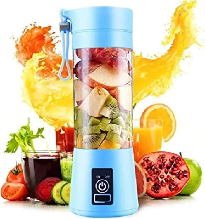 Portable Electric Juicer Blender - USB Rechargeable Personal Smoothie Maker"