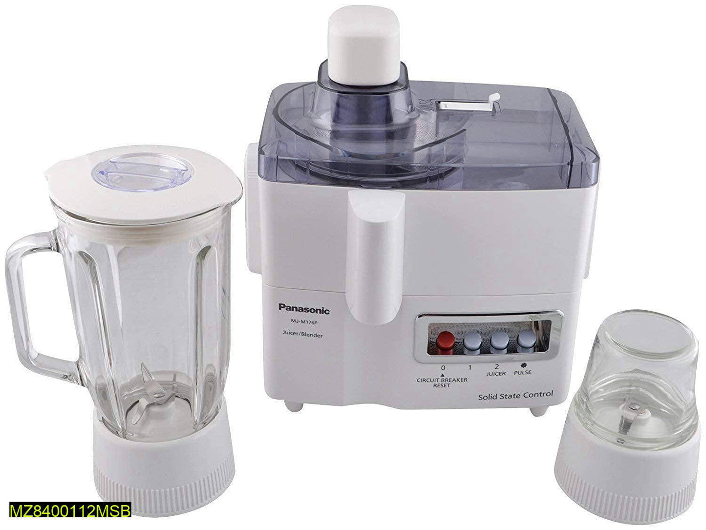 "3-in-1 Electric Juicer Blender - Multi-Function Kitchen Appliance"
