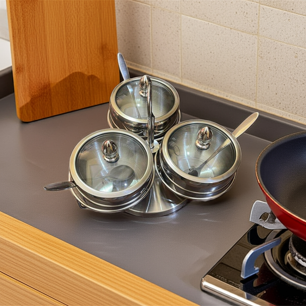 Airtight Seasoning Tank - Large Capacity Spice Storage Container