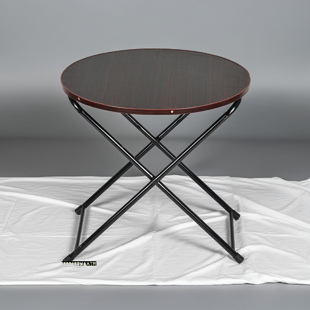 Premium Folding Coffee Table - Adjustable Height 22.5-25 Inches | Space-Saving Design