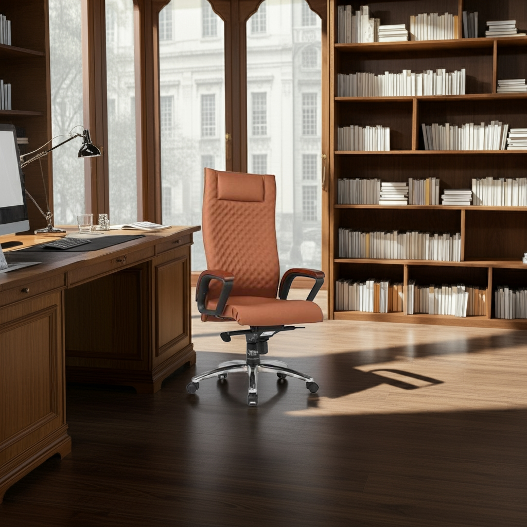 High Back Ergonomic Office Chair – Adjustable Executive Revolving Chair in Pakistan
