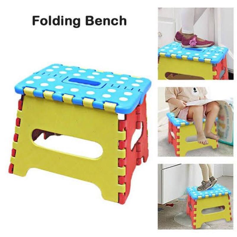 Portable Folding Step Stool for Kids - Lightweight Collapsible Chair | Multi-Use