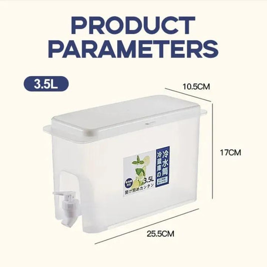 2500ml to 3500ml Refrigerator Cold Water Container with Faucet