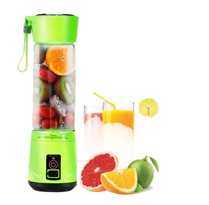 Portable Electric Juicer Blender - USB Rechargeable Personal Smoothie Maker"
