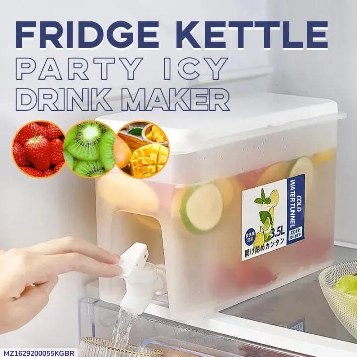 2500ml to 3500ml Refrigerator Cold Water Container with Faucet