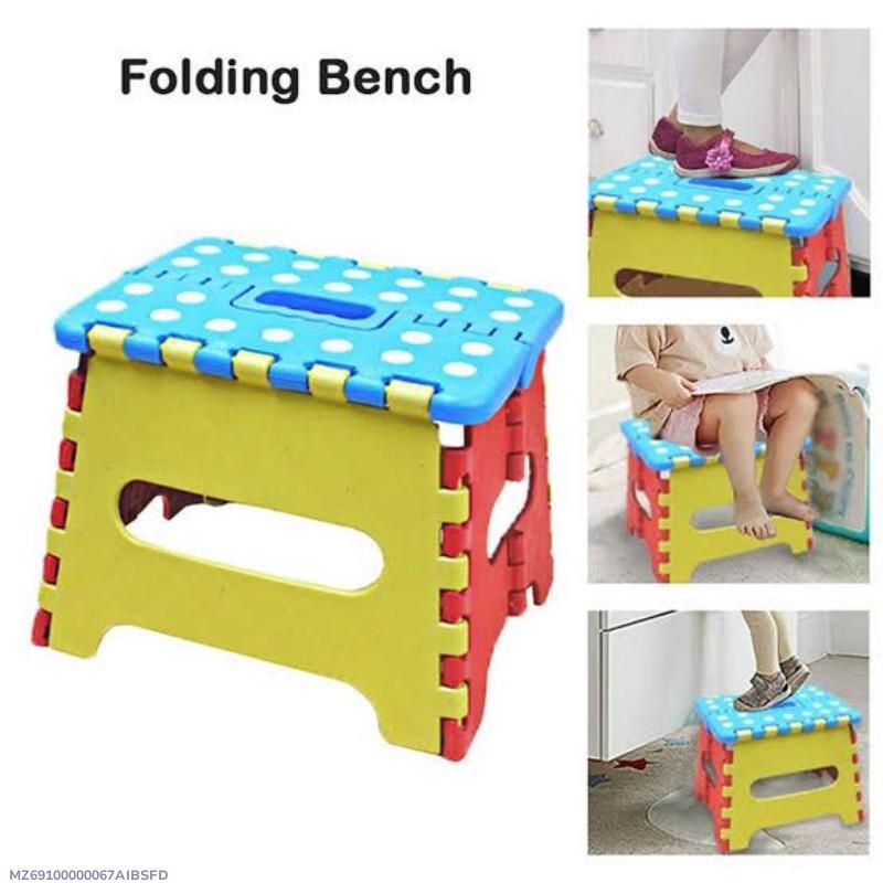 Portable Folding Step Stool for Kids - Lightweight Collapsible Chair | Multi-Use