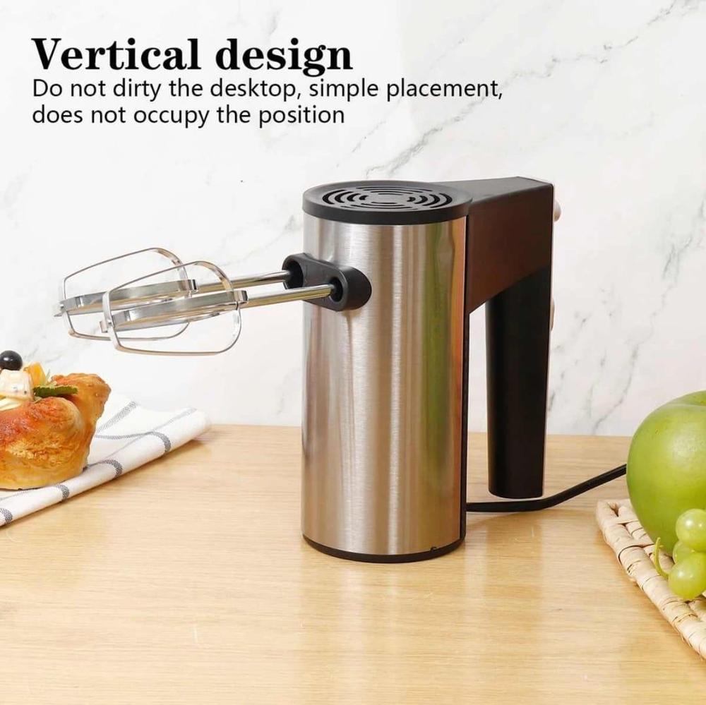 Electric Hand Mixer 450W - 5-Piece Baking Set with Beaters