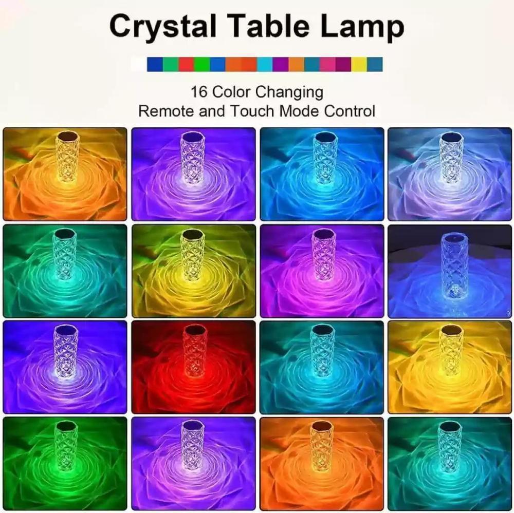 Rechargeable Touch Control LED Table Lamp - USB Charging with Adjustable Brightness