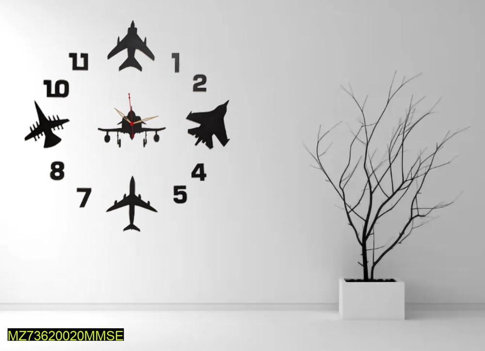 Air Force Wooden Wall Clock - Large 32 Inch Military Design | Home Decor