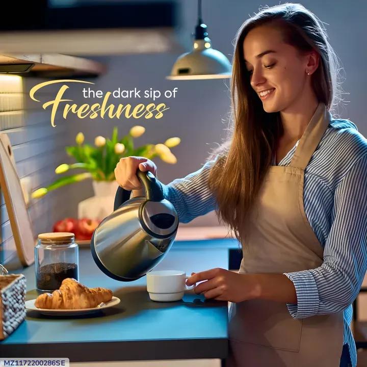 Electric Kettle 1.8L - Fast Boiling Stainless Steel Water Kettle"