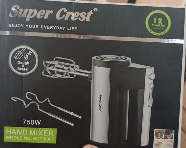 Electric Hand Mixer 450W - 5-Piece Baking Set with Beaters