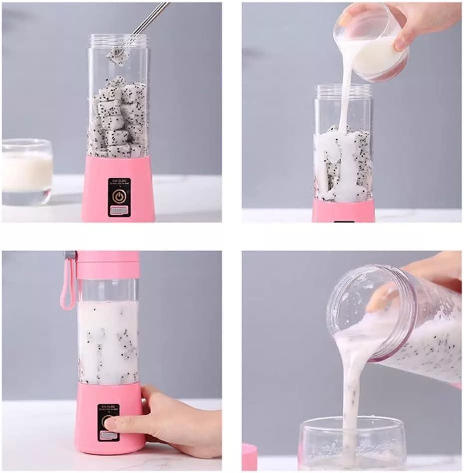 Portable Electric Juicer Blender - USB Rechargeable Personal Smoothie Maker"