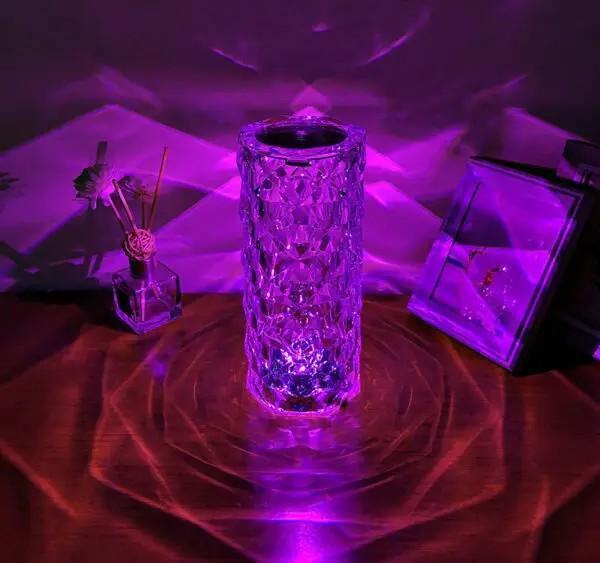 Rechargeable Touch Control LED Table Lamp - USB Charging with Adjustable Brightness