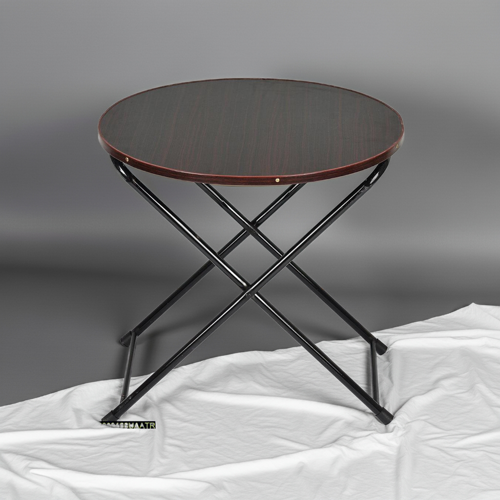 Premium Folding Coffee Table - Adjustable Height 22.5-25 Inches | Space-Saving Design