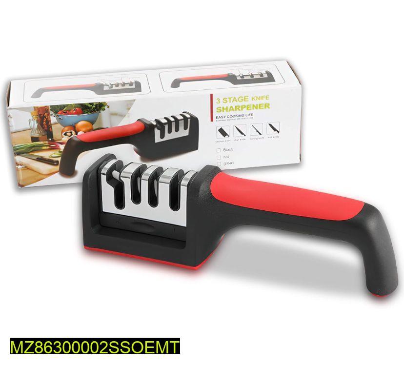 Professional Knife Sharpener - Stainless Steel Kitchen Tool