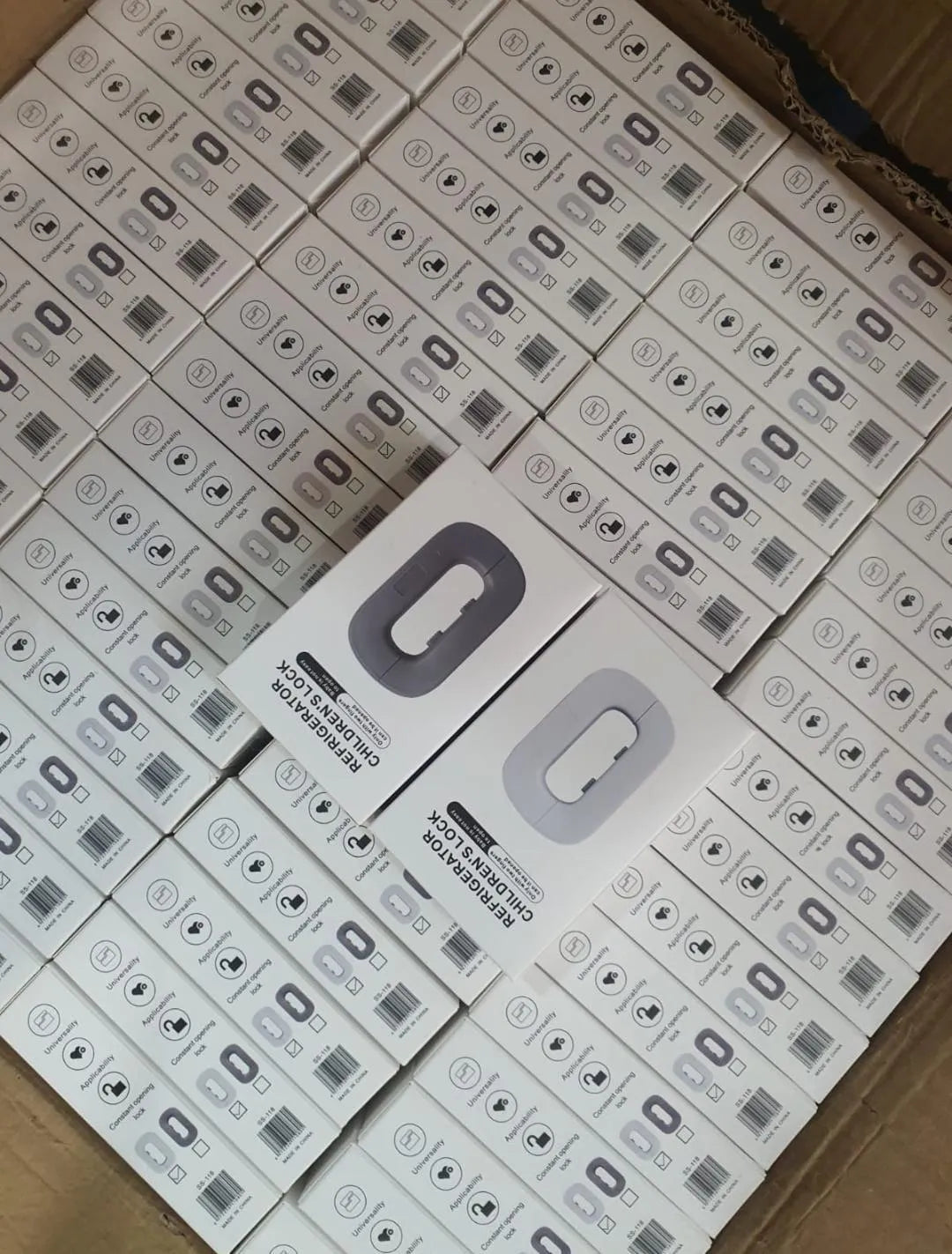 Premium Child Safety Fridge Lock Set - 2 Pieces with Keys