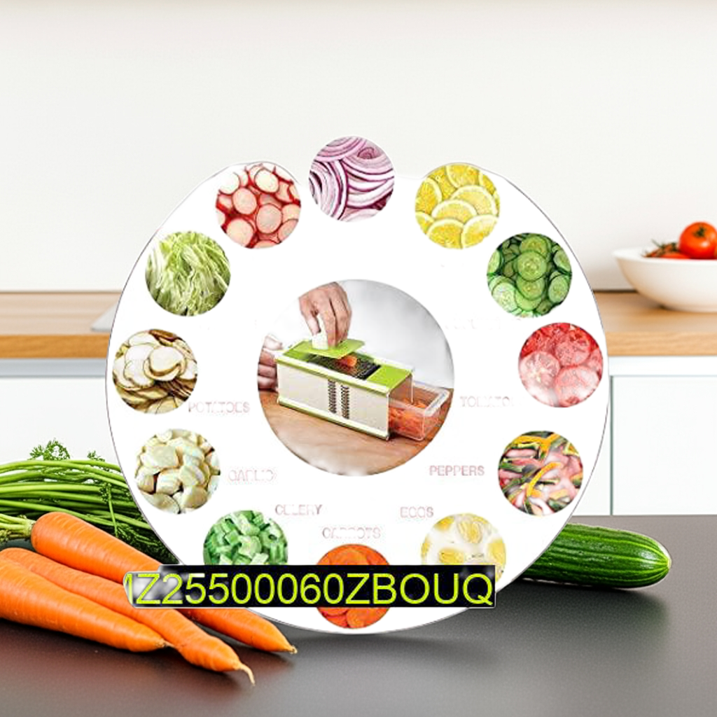 5-in-1 Multifunctional Grater - Box Grater Vegetable Slicer