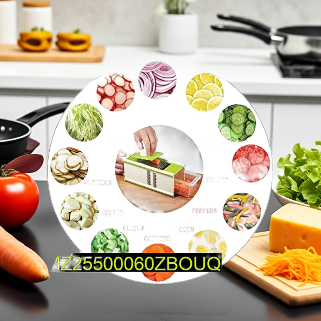 5-in-1 Multifunctional Grater - Box Grater Vegetable Slicer